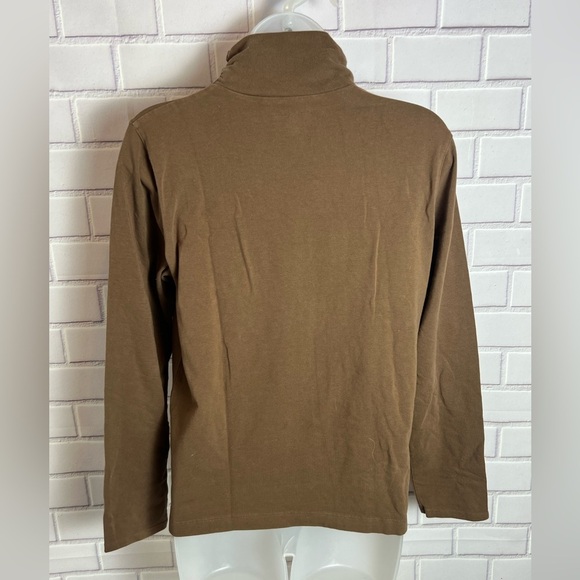 HANNAH women Cozy Brown Turtleneck Sweater/size M - Picture 7 of 10